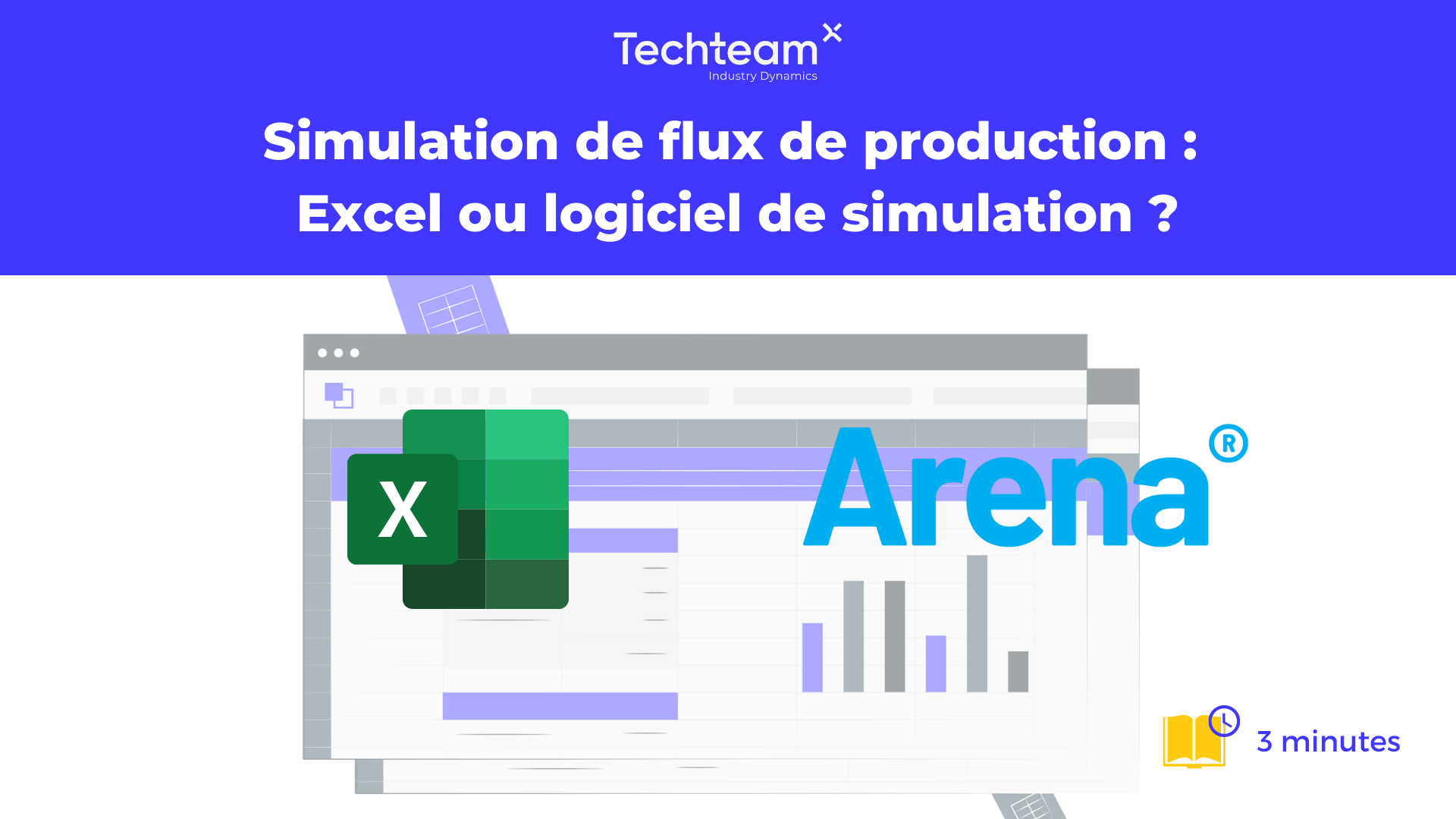 Vignette de blog - Simulation de flux de production : Excel ou logiciel de simulation ?