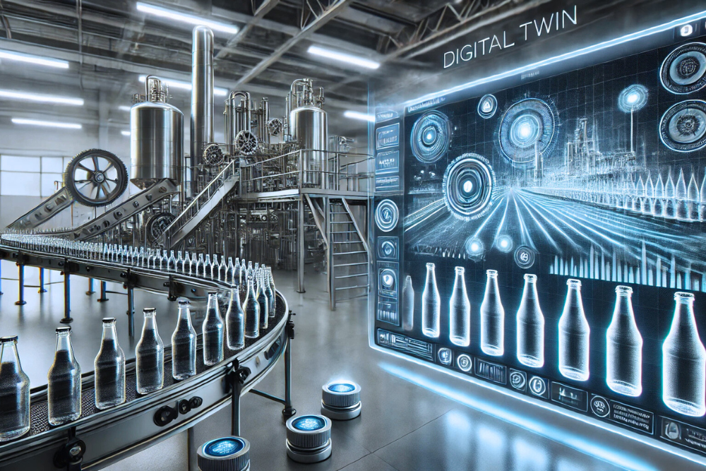 Digital twin embouteillage